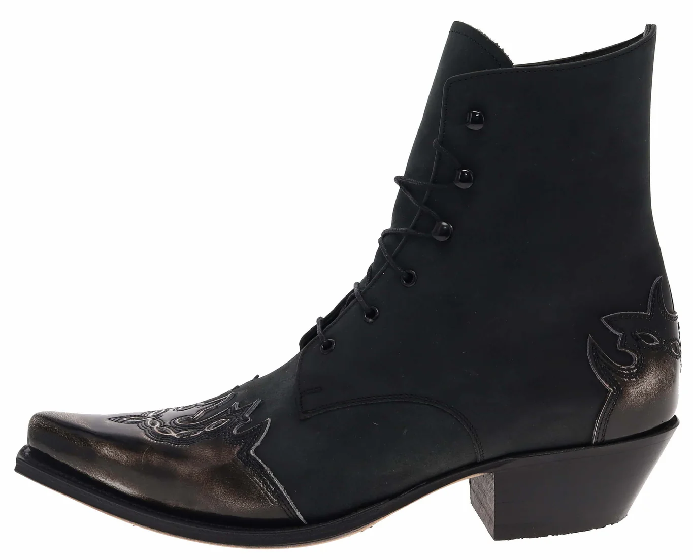 11699 MEZCAL Damen Schwarz Weiß - Image 8