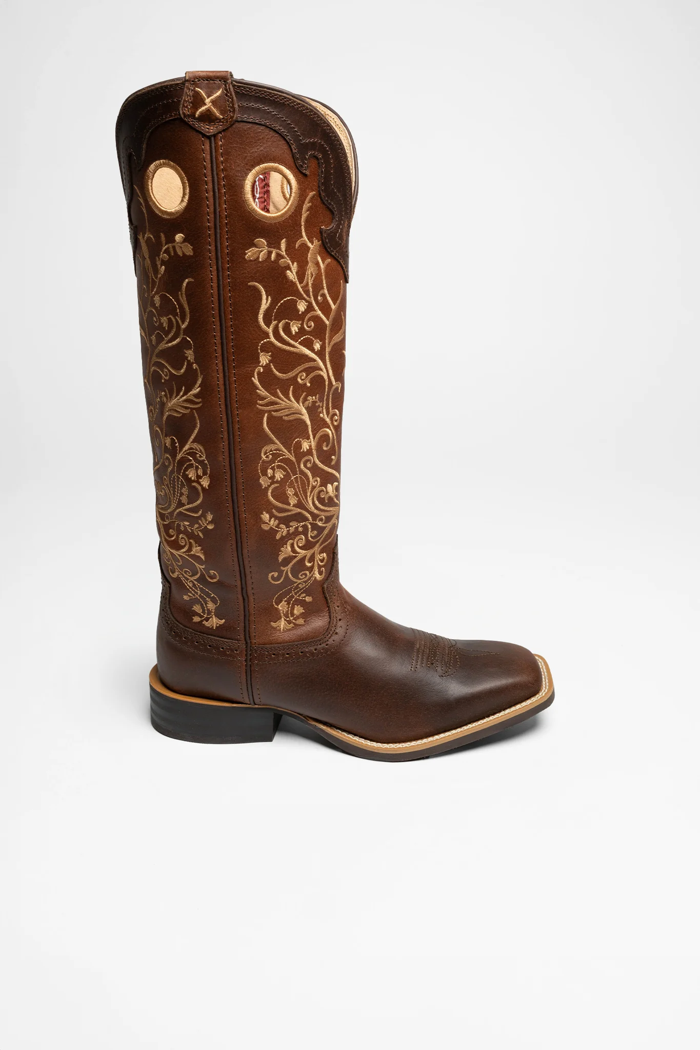1685 BUCKAROO FLOWER Damen Braun - Image 3