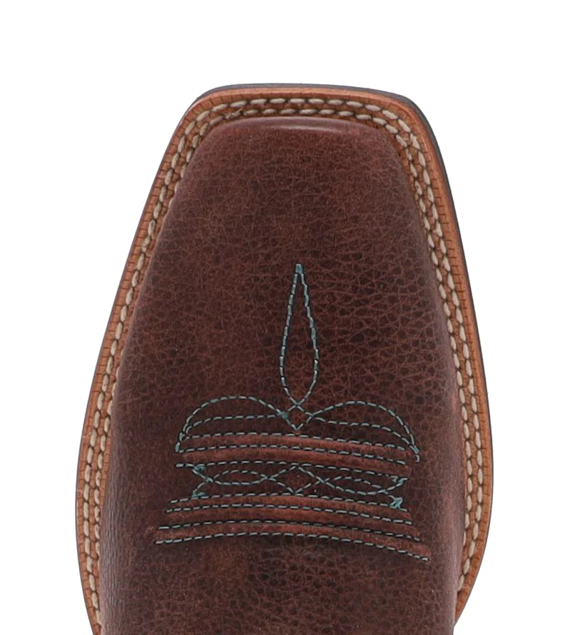 1779 RUFF STOCK Damen Westernreitstiefel Braun Blau - Image 11