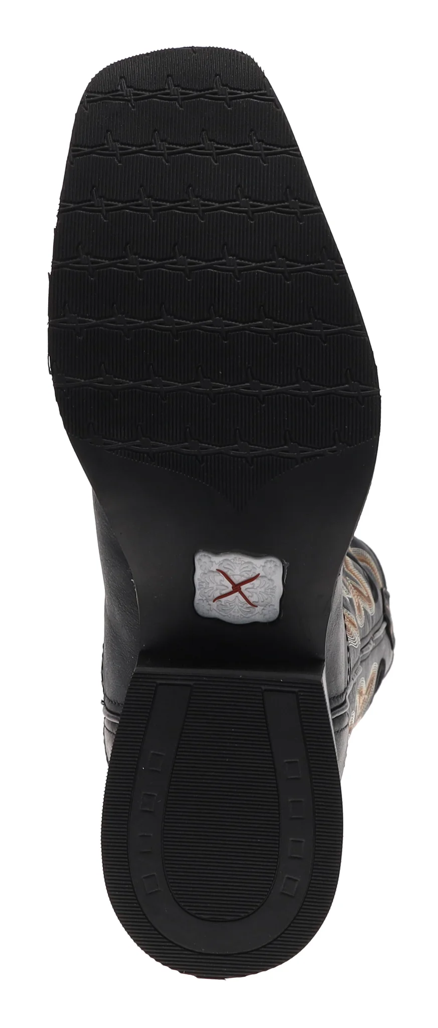 1781 RUFF STOCK Damen Schwarz Westernreitstiefel - Image 10