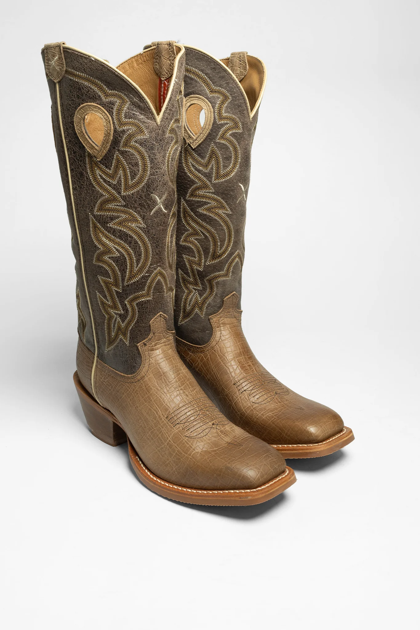 1789 BUCKAROO Herren Braun Westernreitstiefel - Image 12