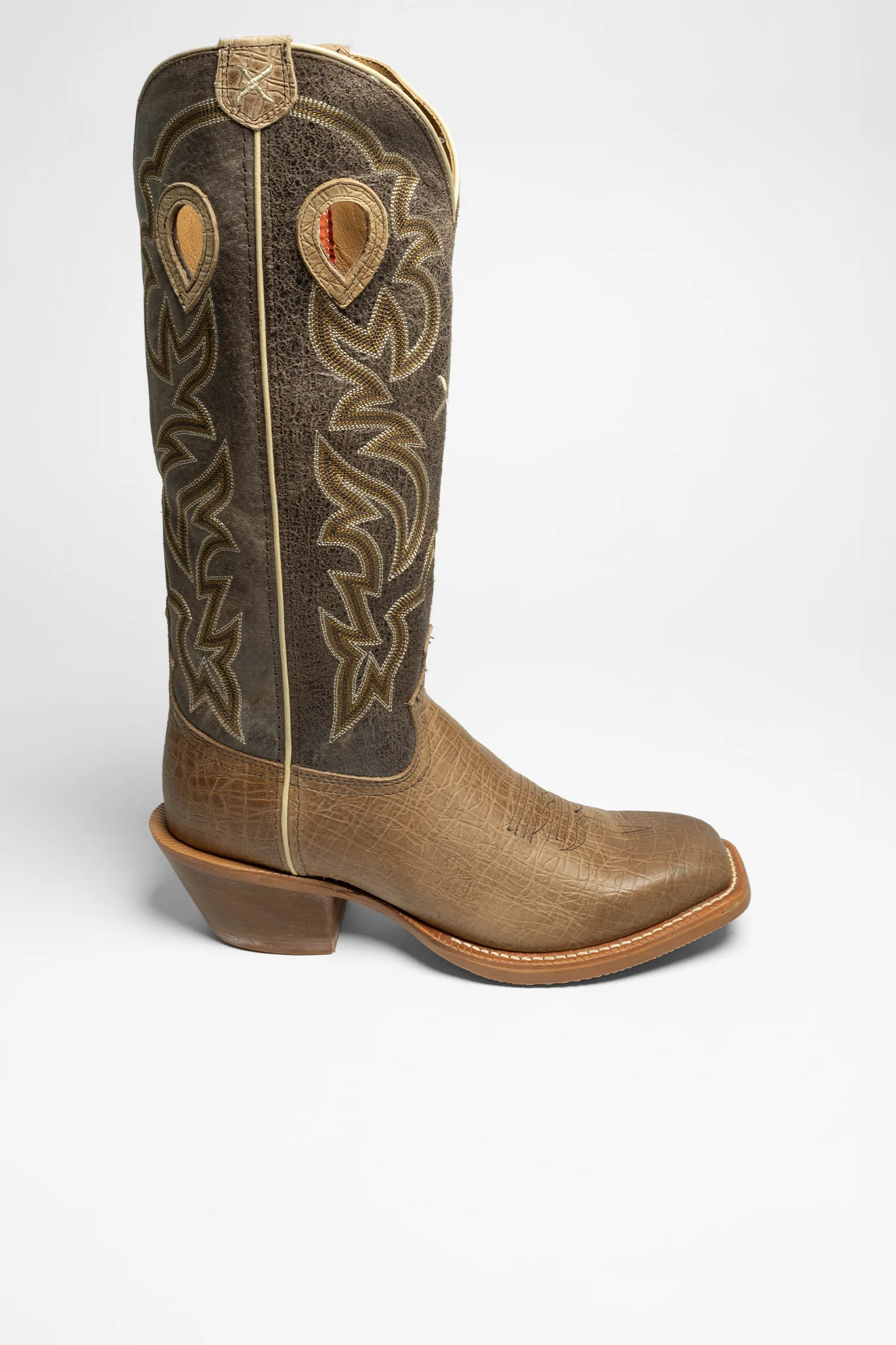 1789 BUCKAROO Herren Braun Westernreitstiefel - Image 13