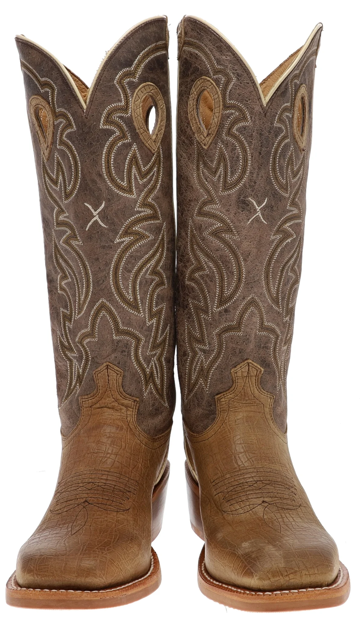1789 BUCKAROO Herren Braun Westernreitstiefel - Image 5