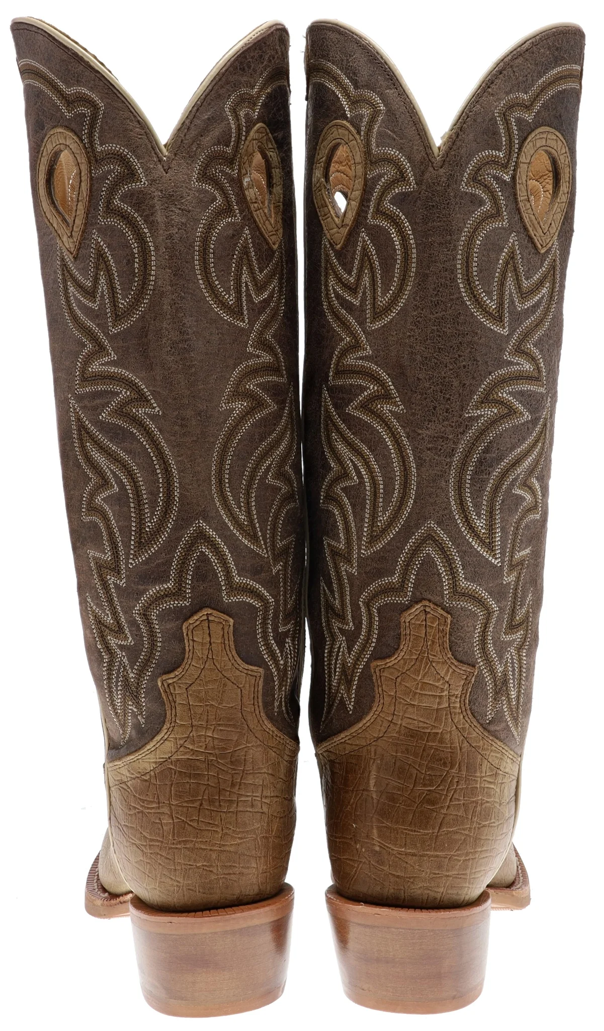 1789 BUCKAROO Herren Braun Westernreitstiefel - Image 6
