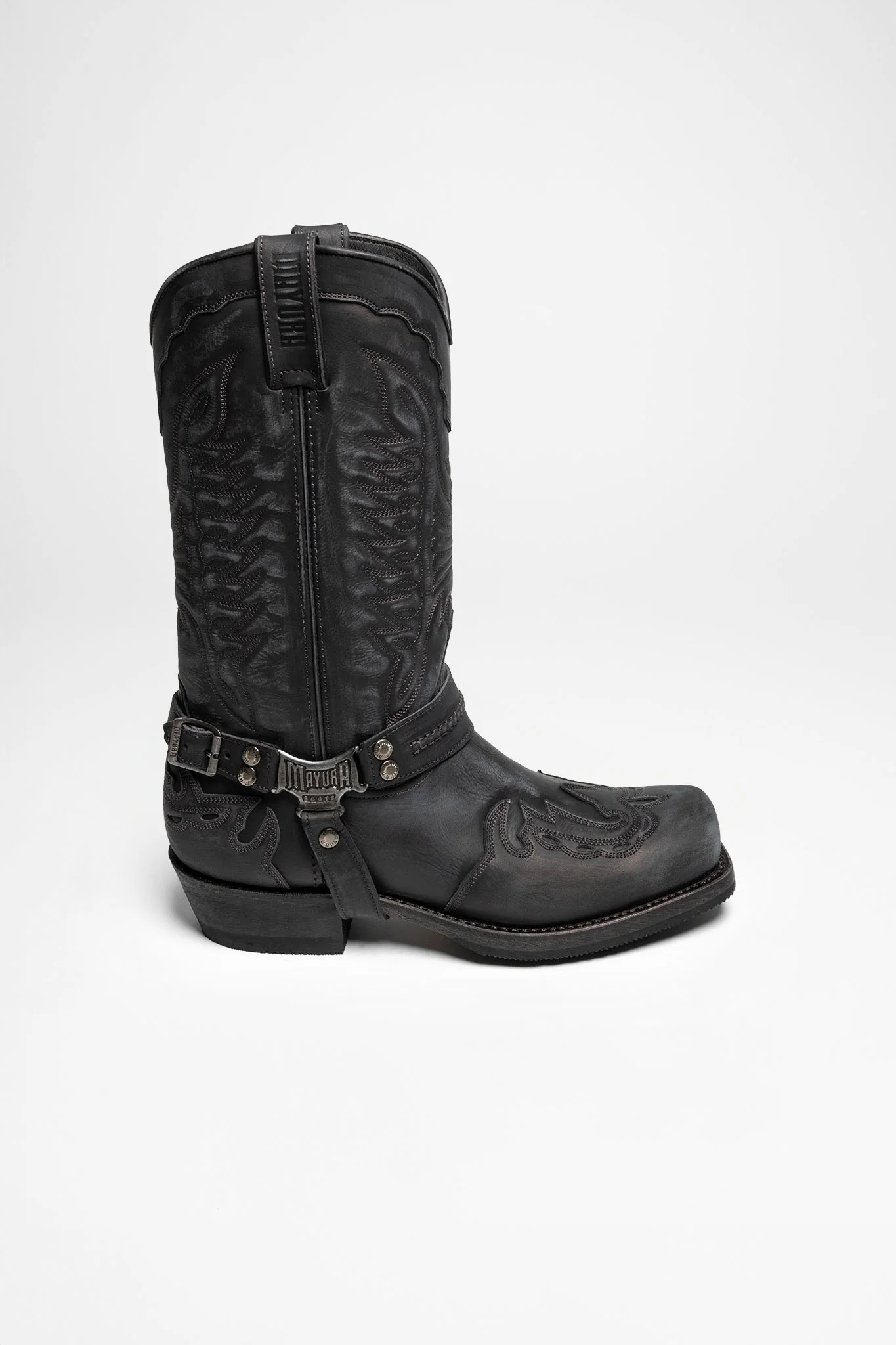 2471 INDIAN Herren Schwarz Usado Negro - Image 2