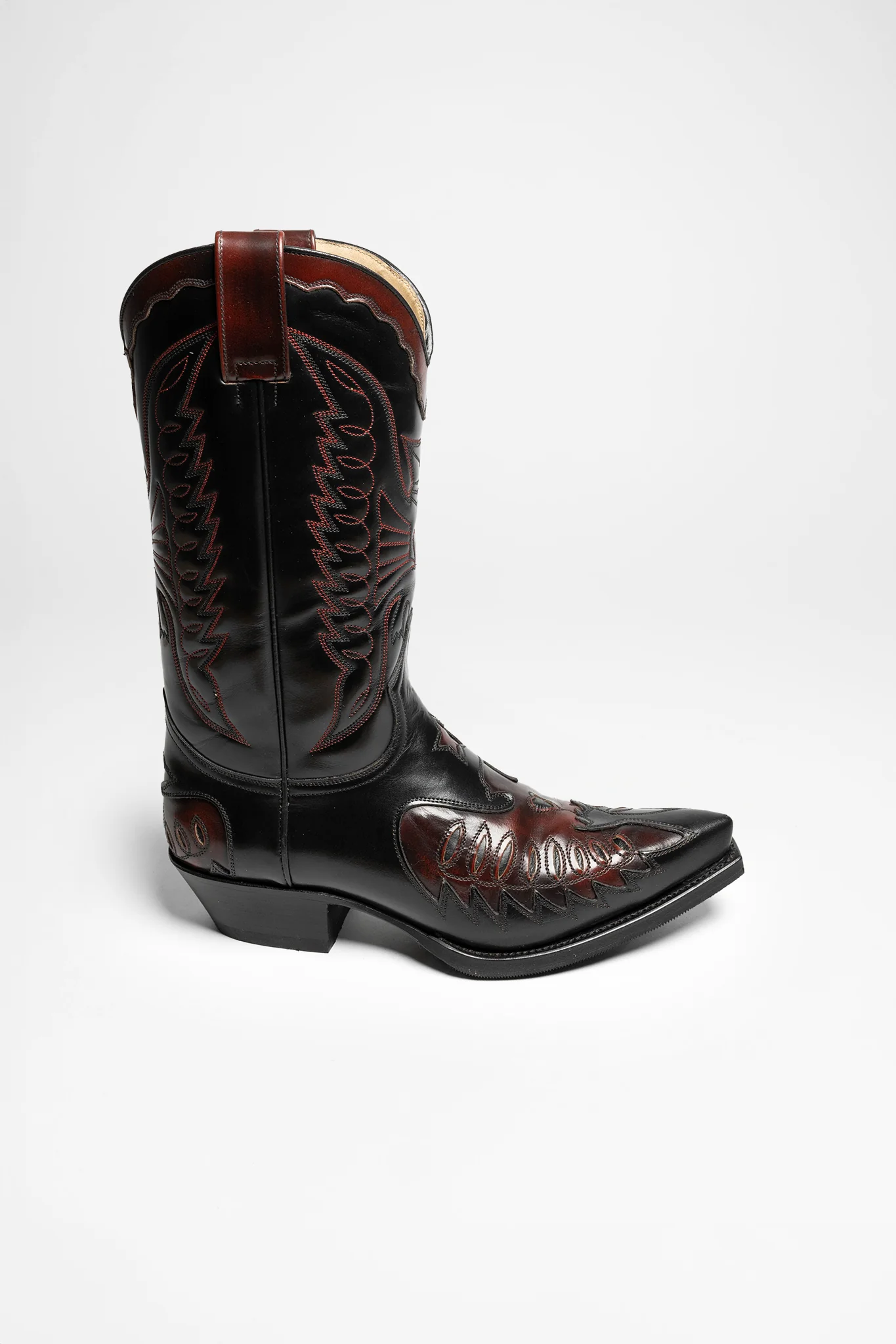 2720 CUERVO WEST Herren Schwarz Rot - Image 2