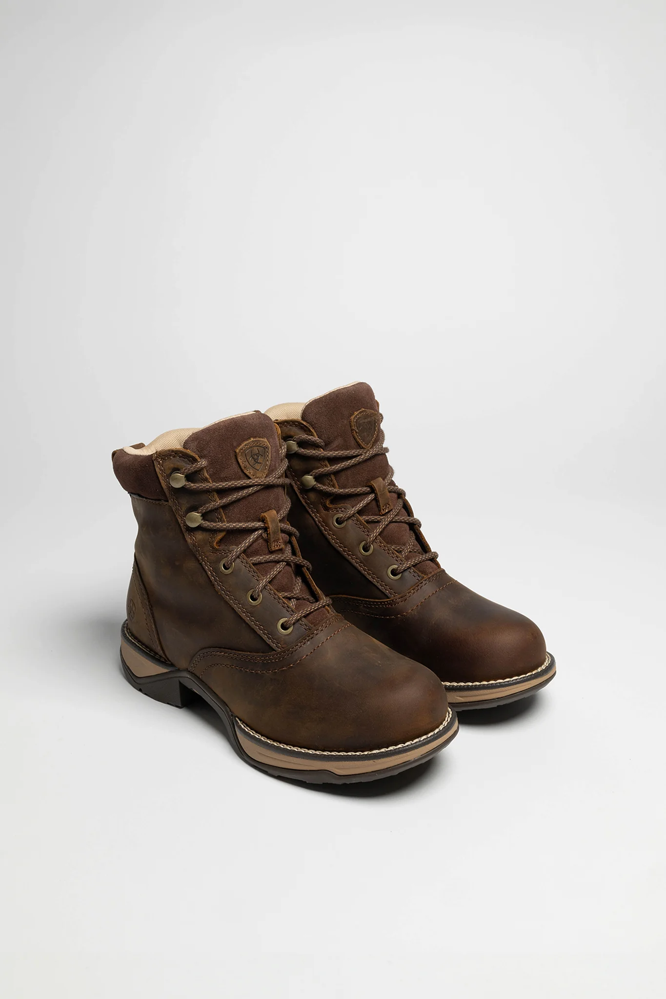 ANTHEM ROUND TOE LACER H20 Damen Braun