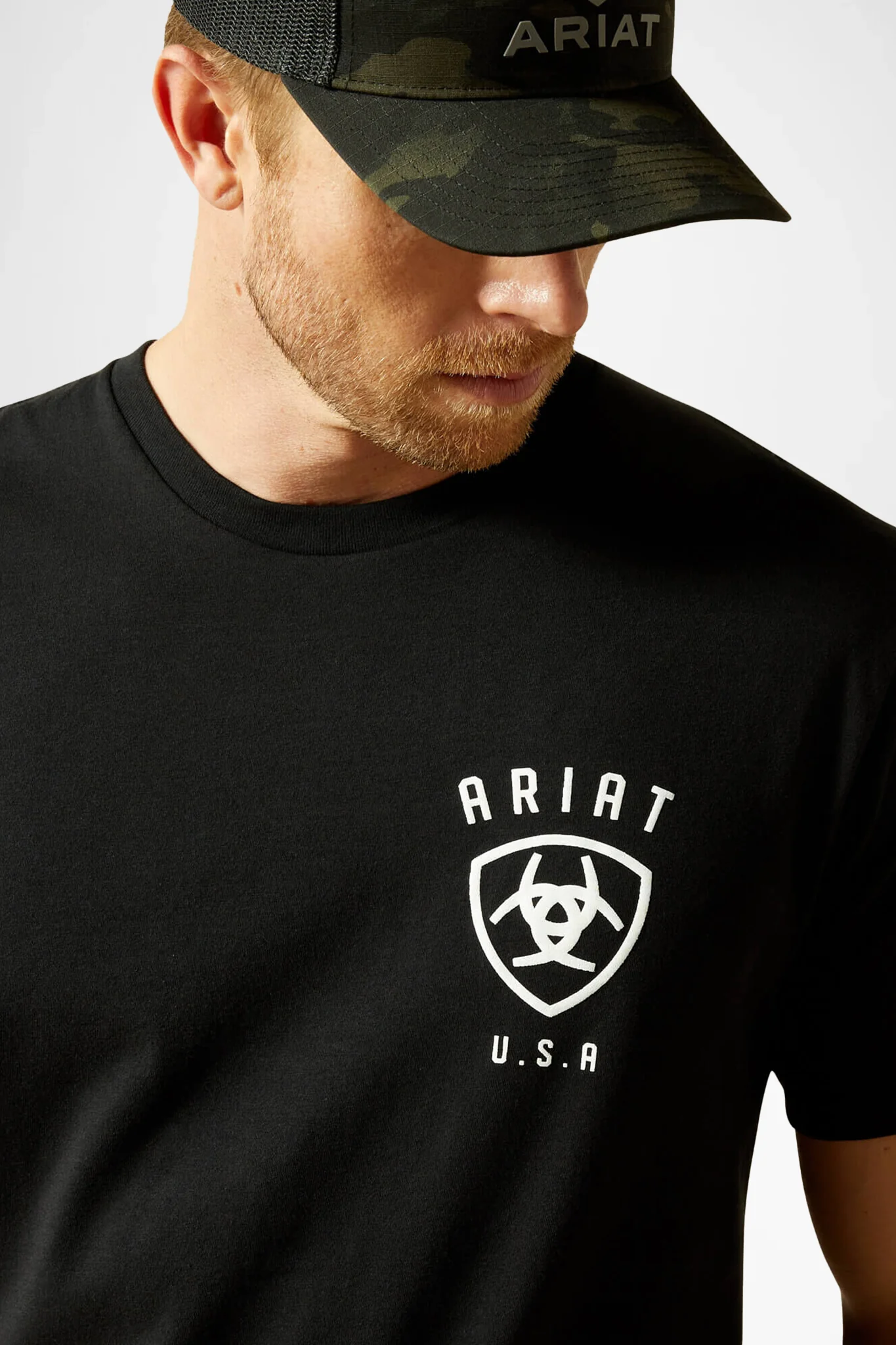 FADED BULL SHIRT Herren Schwarz - Image 3