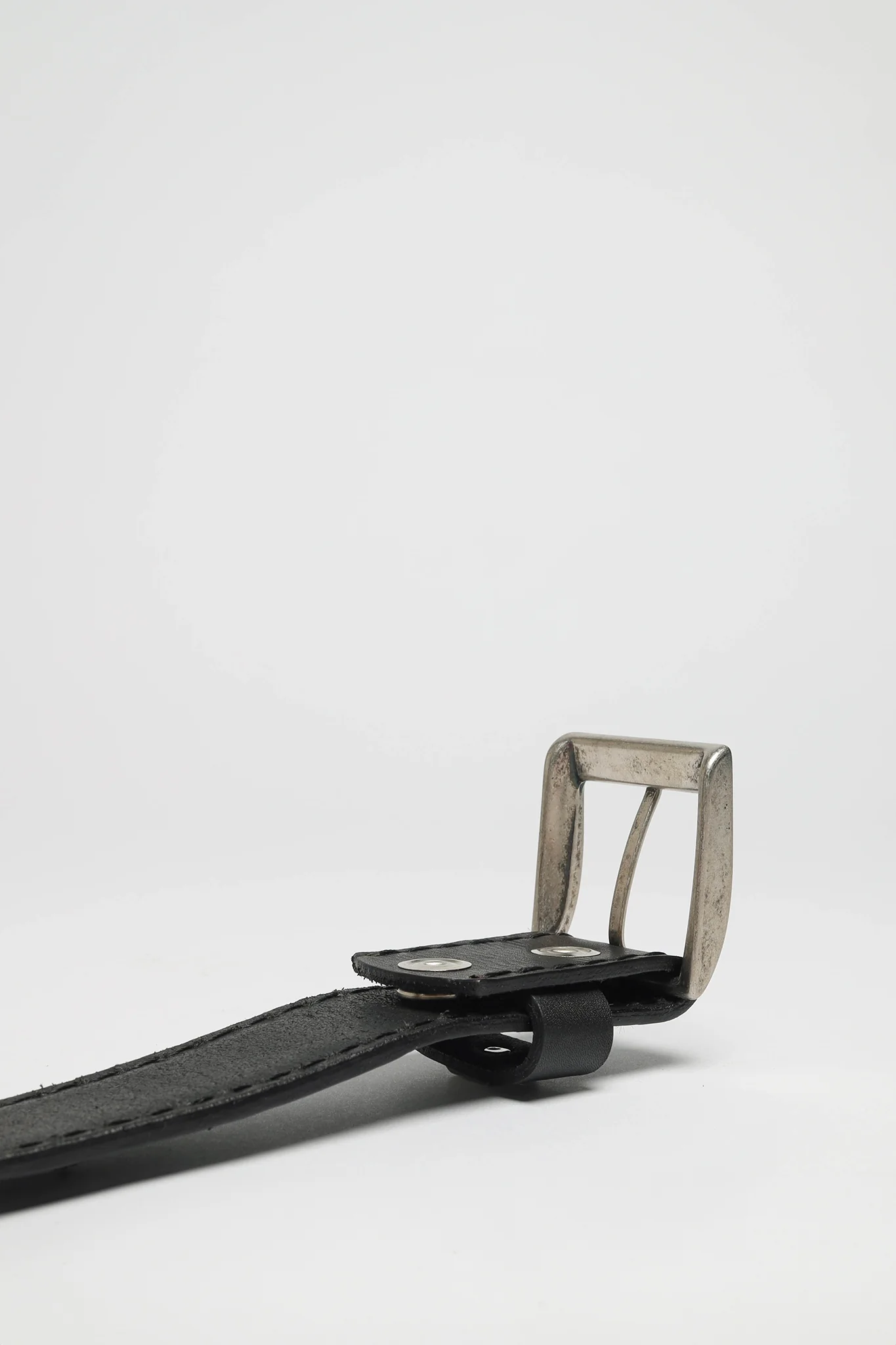 FG0815 Schwarz Ledergürtel - Phyton - Image 2