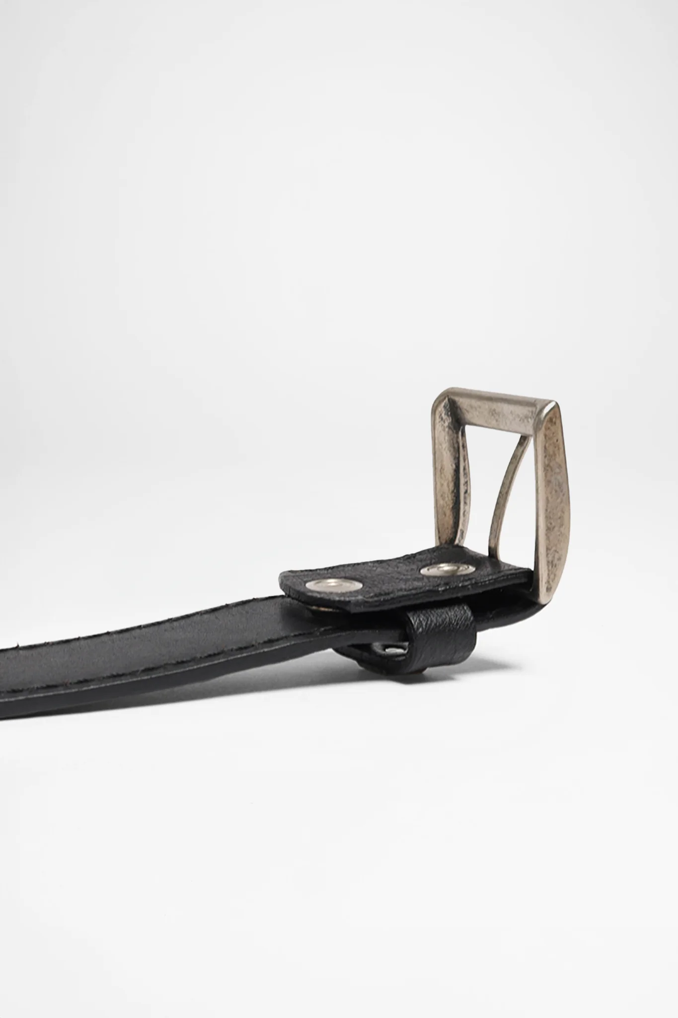 FG5855 Schwarz Ledergürtel - Avestruz - Image 2