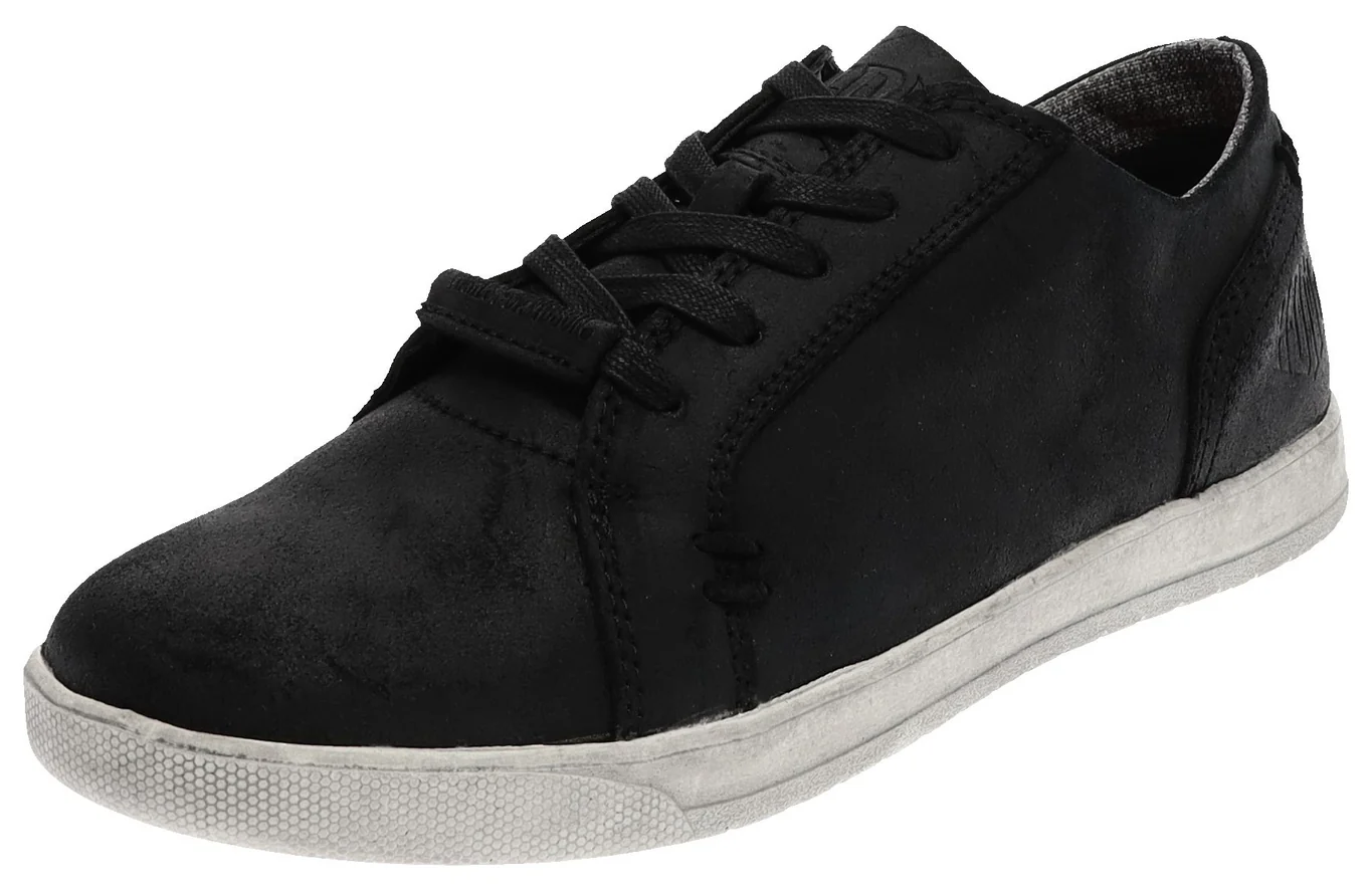 D96205 YORKTON Schwarz Herren Low-Top Sneaker - Image 4