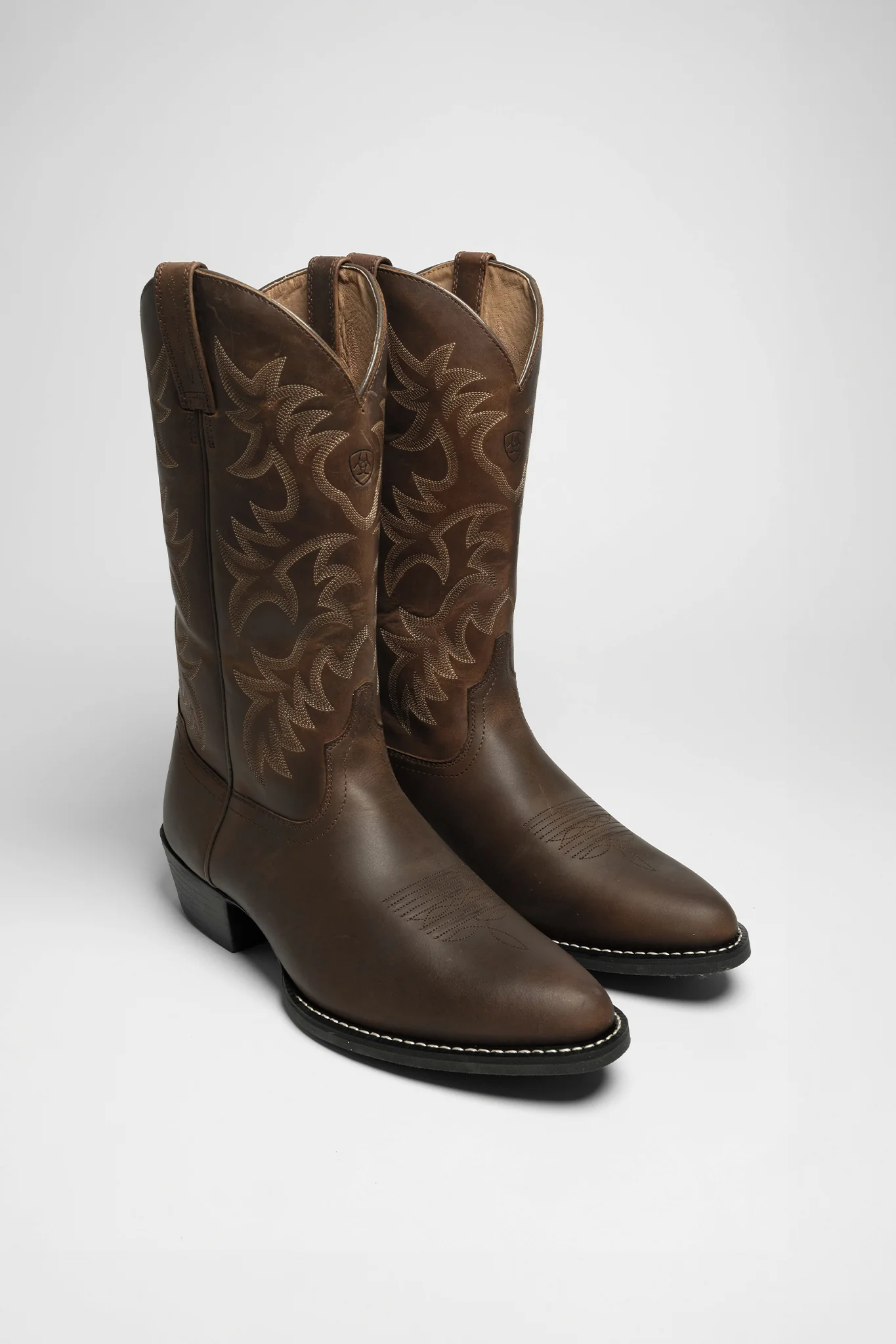 HERITAGE WESTERN R TOE Herren Braun Westernreitstiefel - Weite D