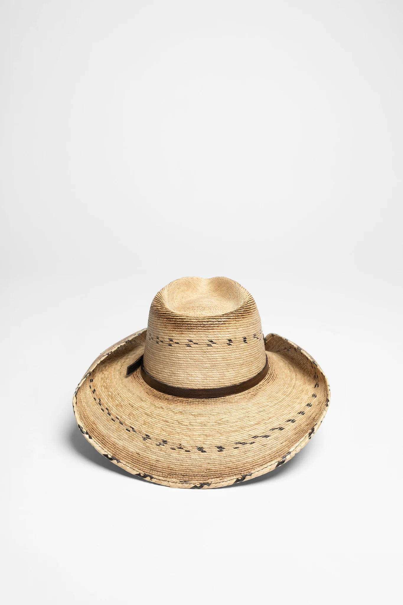 HOOEY Unisex Cowboyhut Grün Weiß - Image 2