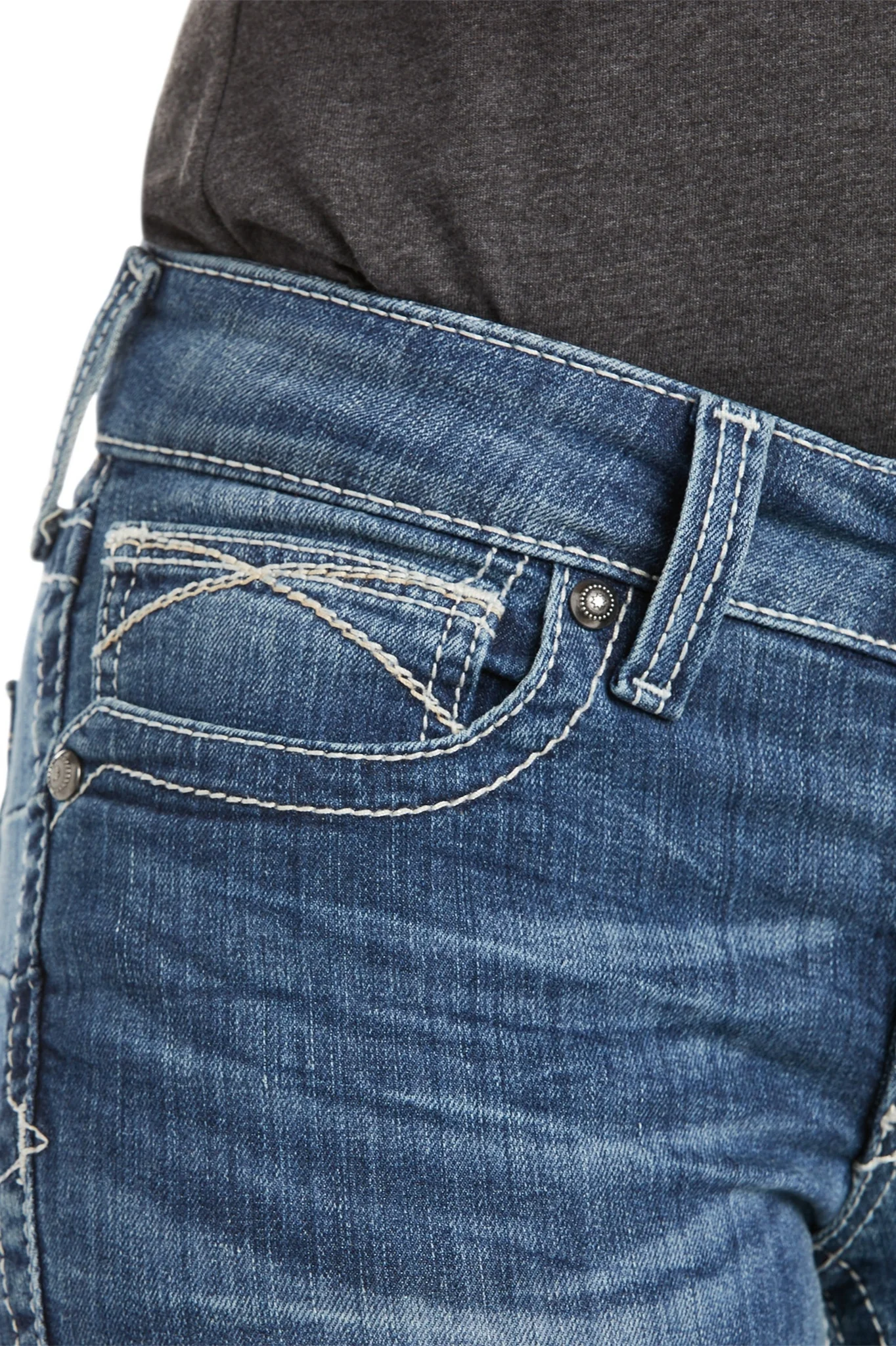 R.E.A.L ICON Mid Rise Damen Blau - Image 4