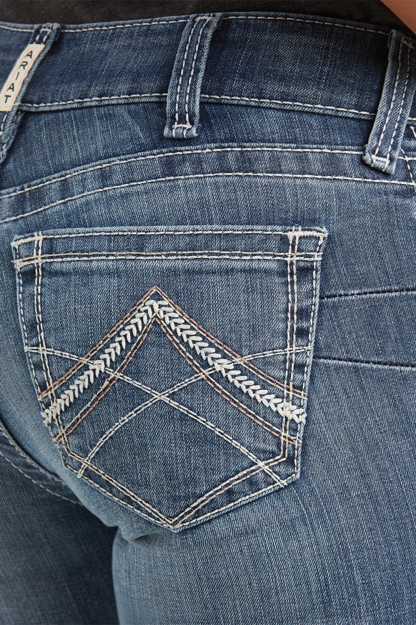 R.E.A.L ICON Mid Rise Damen Blau - Image 6