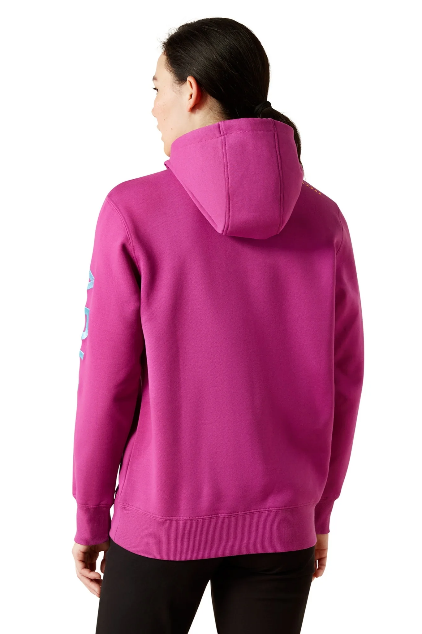 REBAR GRAPHIC HOODIE Damen Lila - Image 2