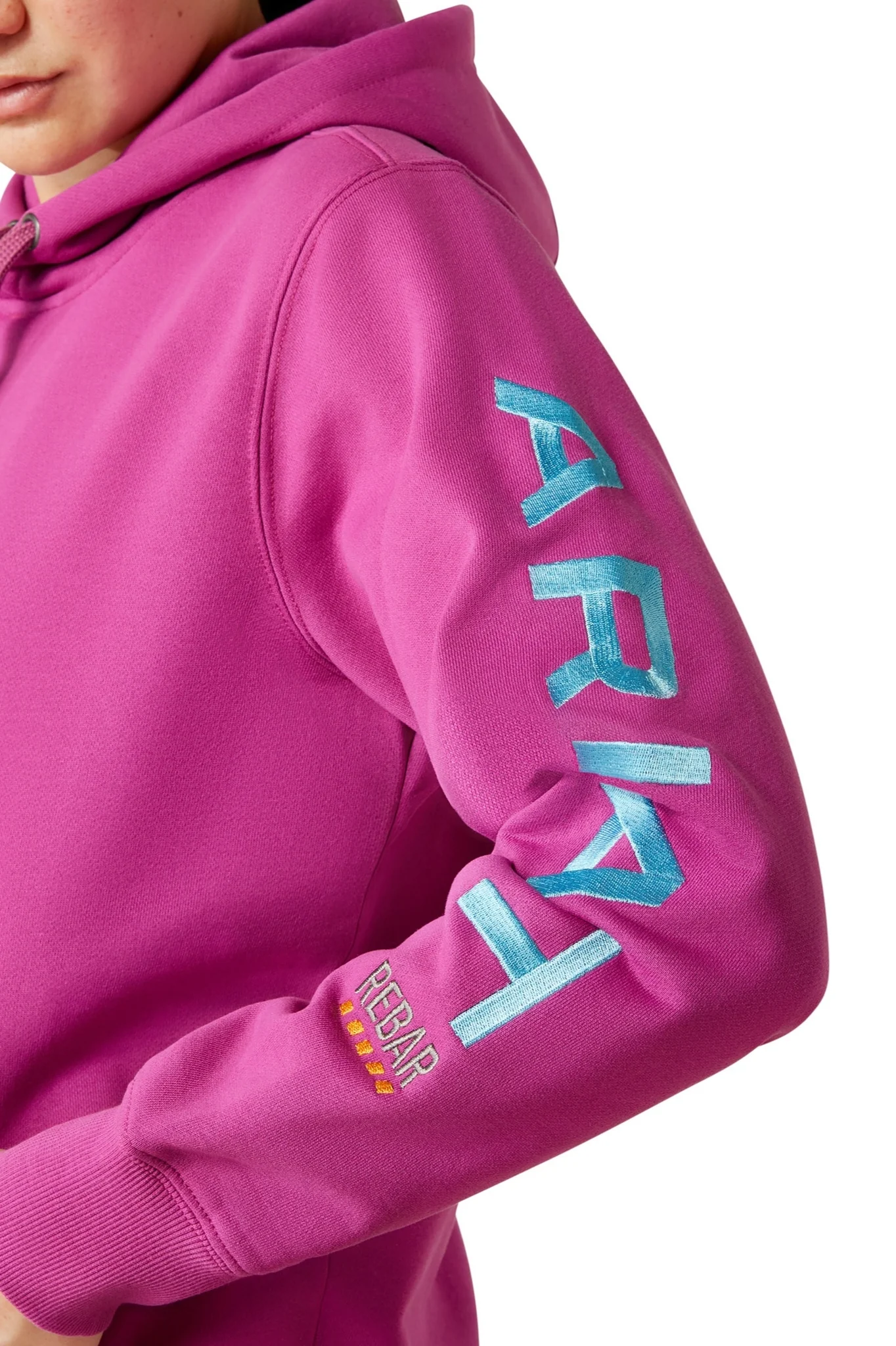 REBAR GRAPHIC HOODIE Damen Lila - Image 4