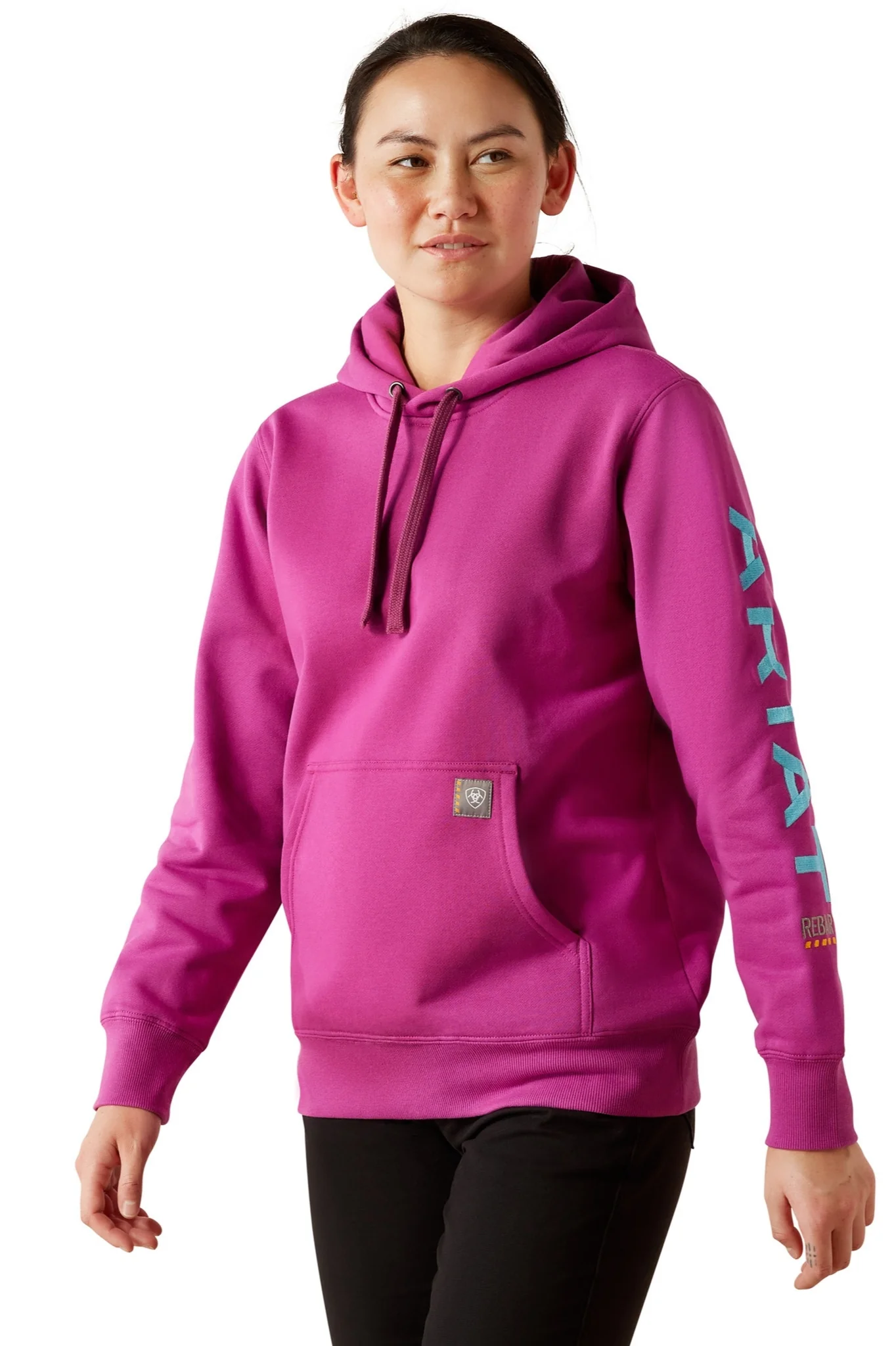 REBAR GRAPHIC HOODIE Damen Lila - Image 6