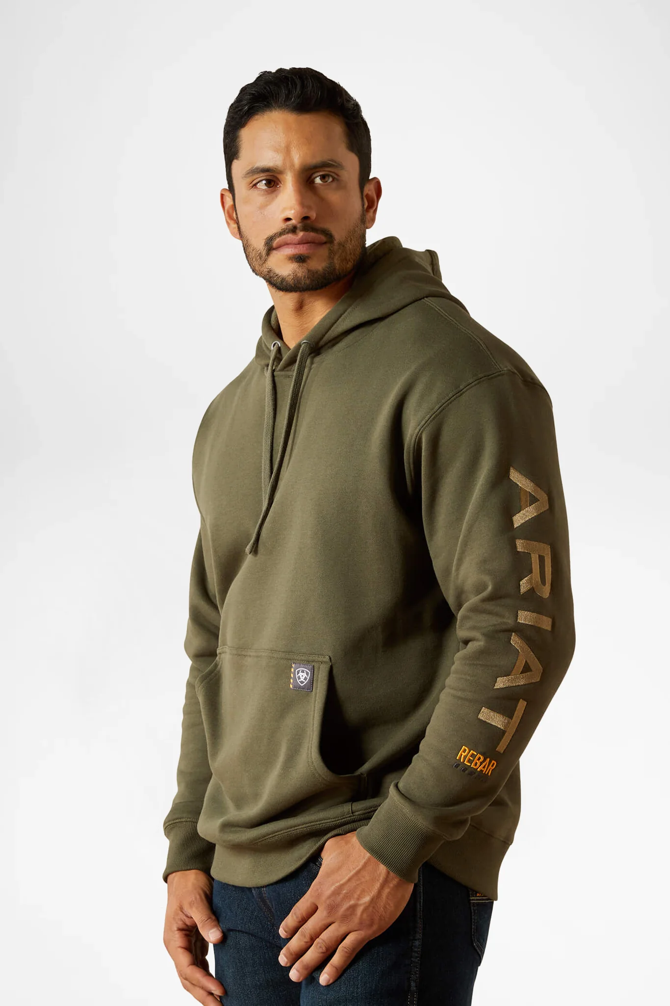 REBAR GRAPHIC HOODIE - Grün