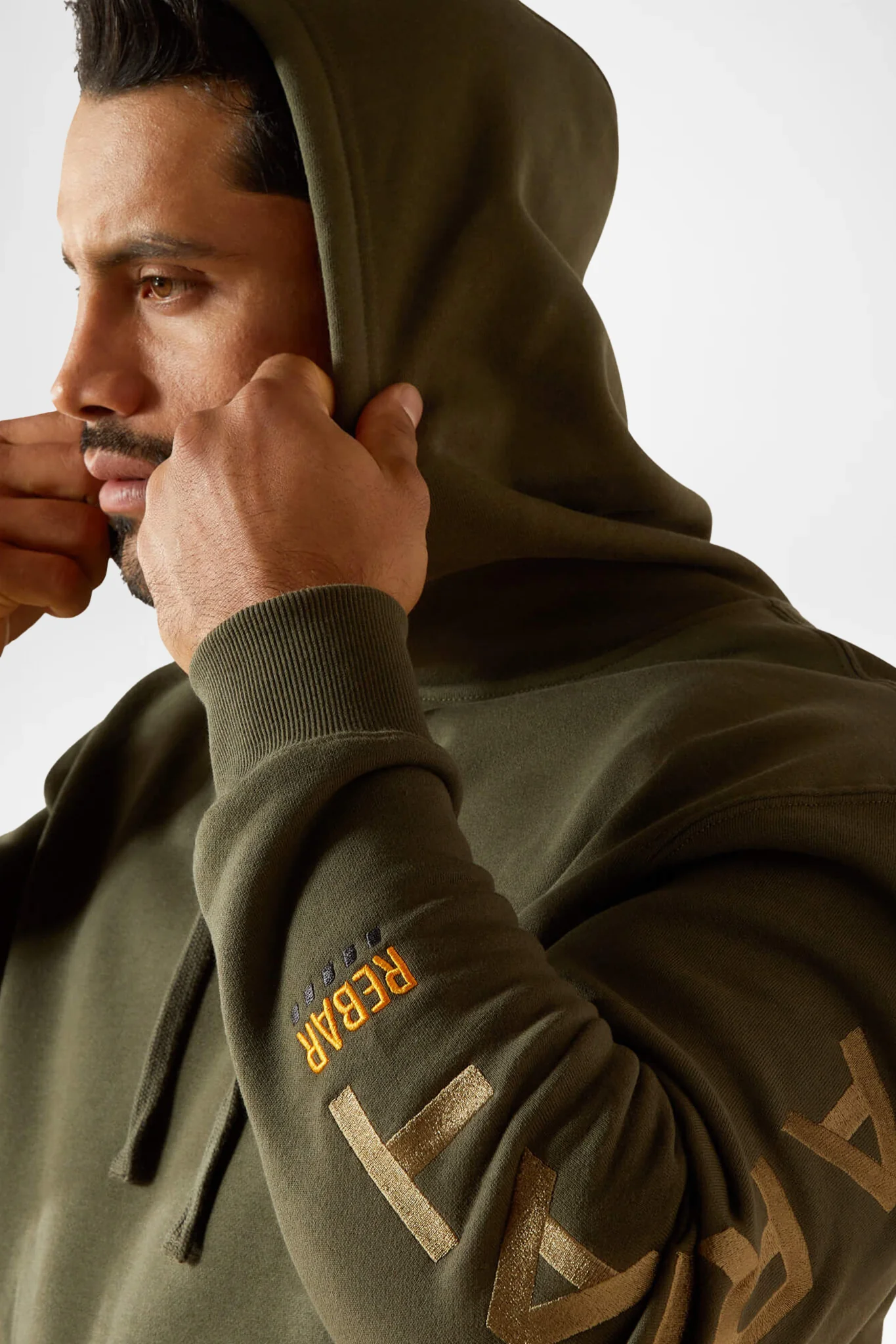 REBAR GRAPHIC HOODIE - Grün - Image 3