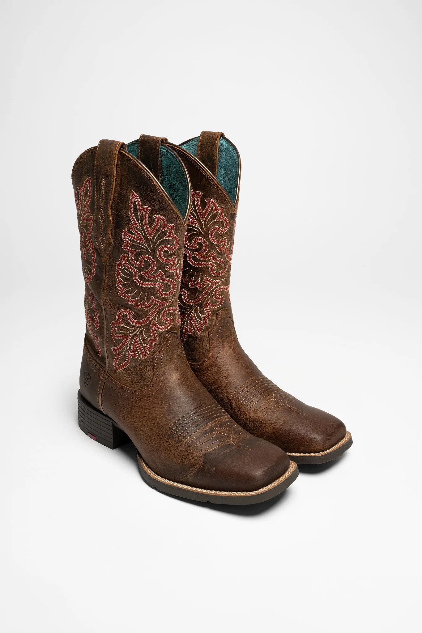 ROUND UP WIDE SQUARE TOE Damen Braun