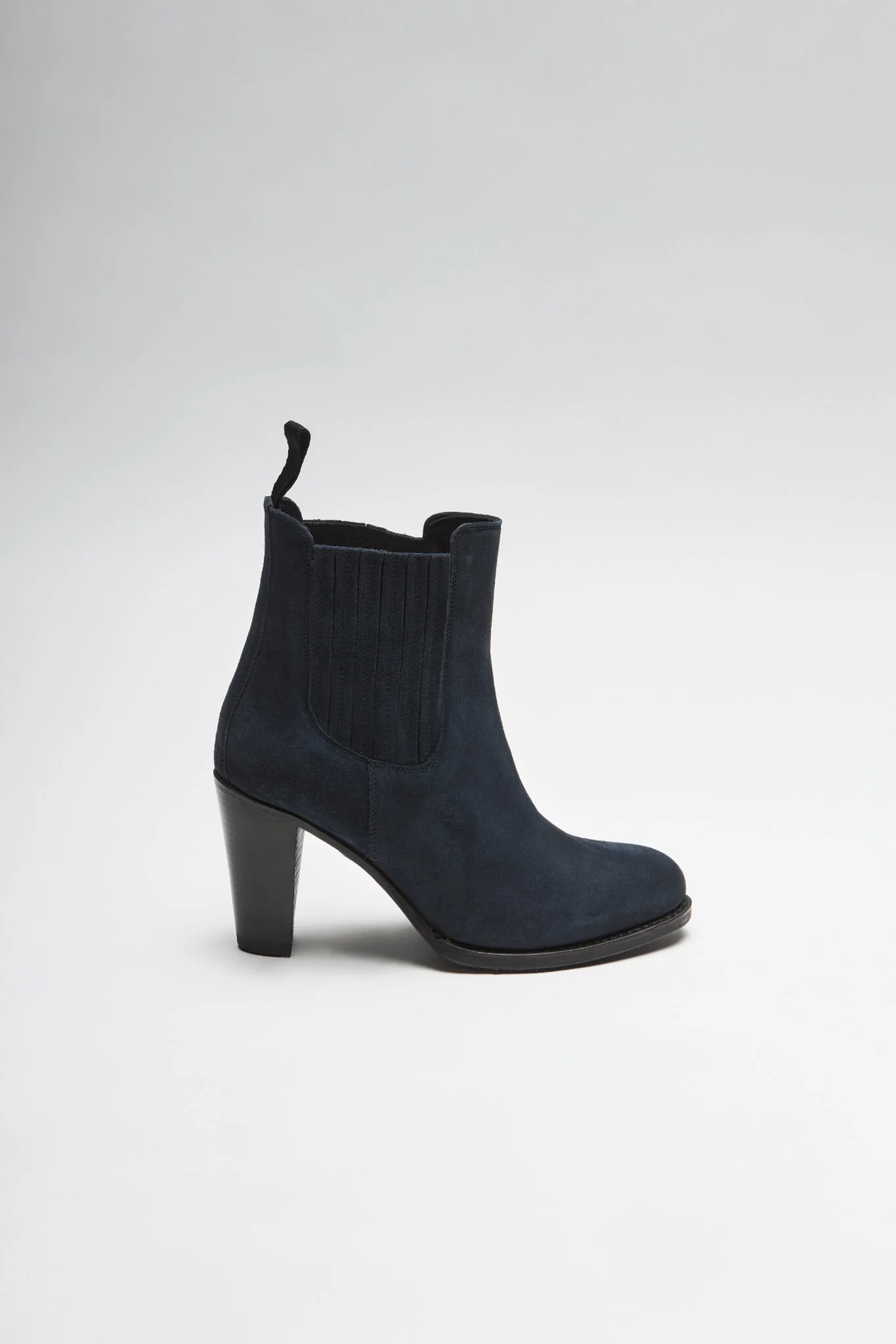 SOFIA Damen Blau Lederstiefelette - Image 2