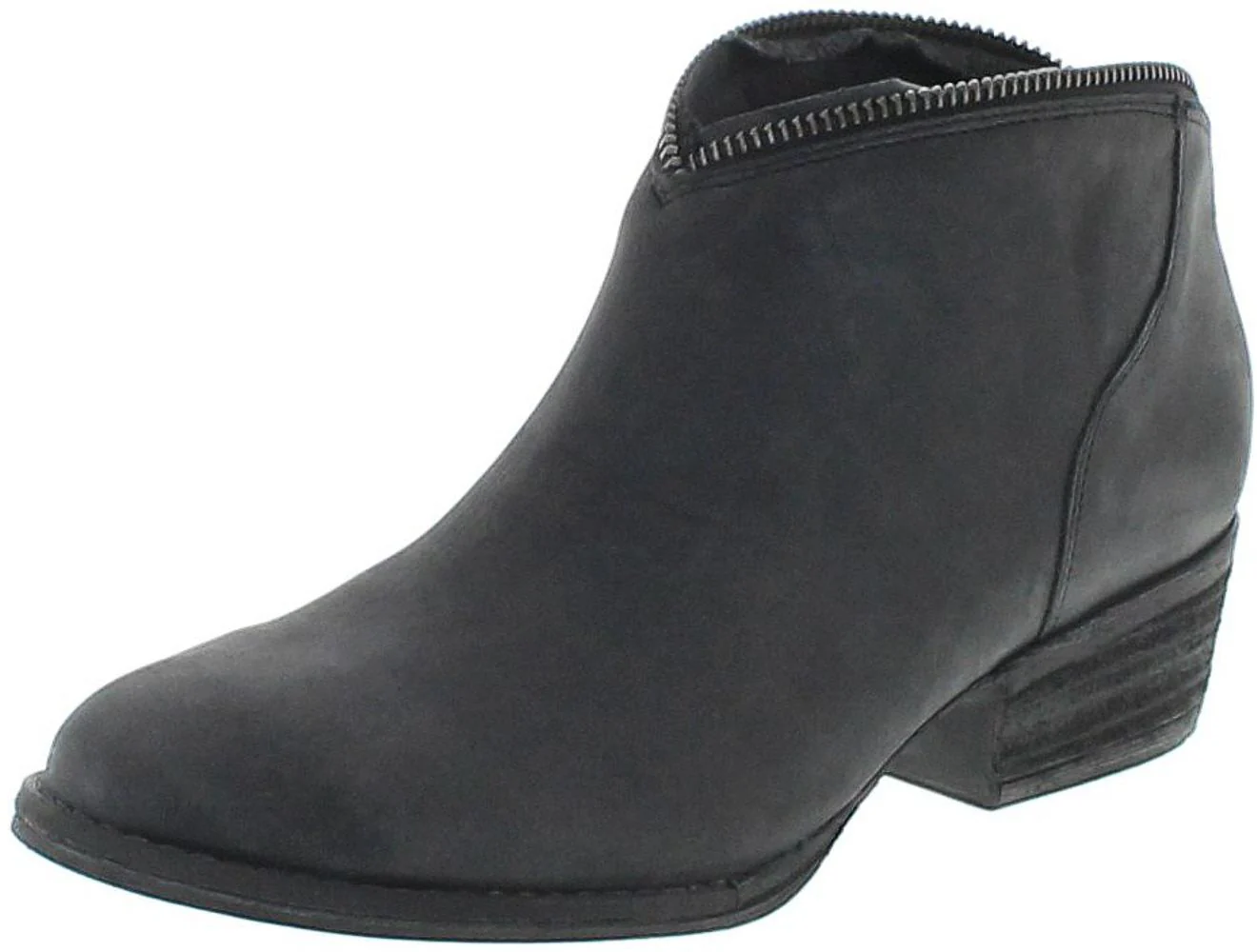 SOFIA  Damen Lederstiefelette Schwarz - Image 3