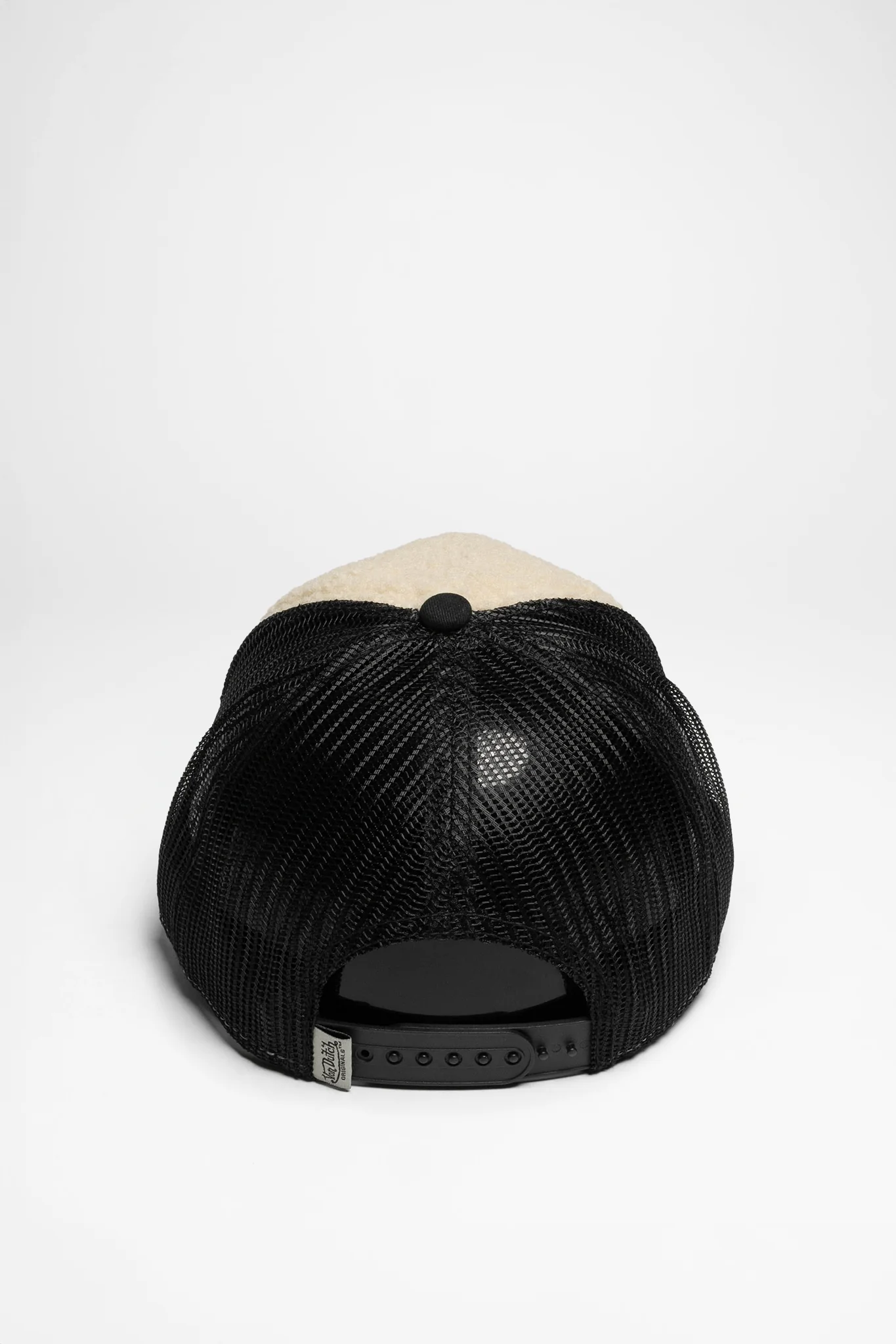 TRUCKER NEWARK Unisex Schwarz Cream - Image 3