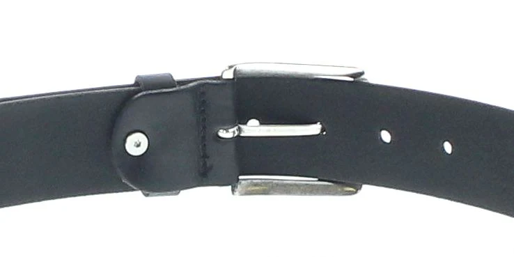 Vanzetti V4511-790 Black Unisex Ledergürtel - schwarz - Image 4